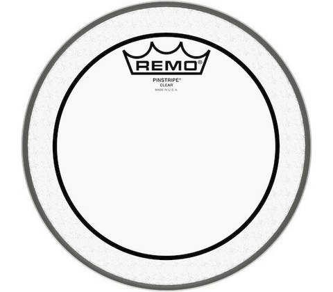 Remo Pinstripe Clear 10"