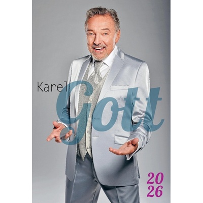 Karel Gott nástěnný 2026 – Zboží Dáma