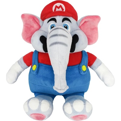Super Mario Wonder Mario Elephant Plush 27cm