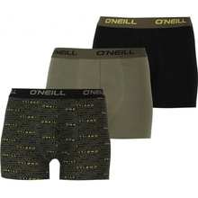 O'Neill Men Boxer Ikat Logo & Plain 3PK 900663-7000P