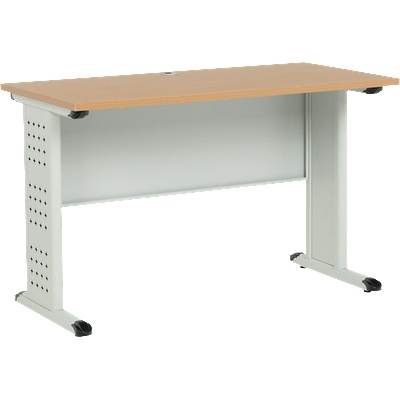 Carmen Метално бюро Carmen CR-1315 K - сиво / бук (B3580305)