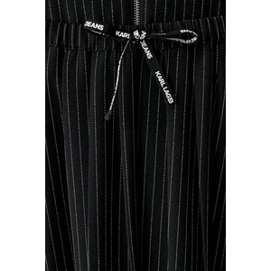 Karl Lagerfeld Jeans плисирана пола с вискоза (B3W12016)