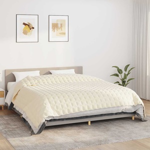 Pure Line Home Тежко одеяло светлокремаво 220x260 см 11 кг - zalegloto - 158,03 лв