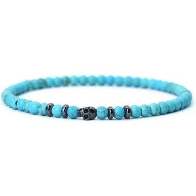 Daniel Dawson Korálkový náramek NR2081 tyrkysová