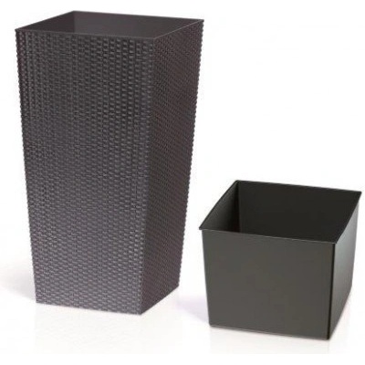 Trebor RATO square antracit 20x20x38cm