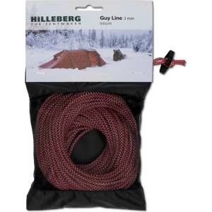 Hilleberg Обтяжки за палатка Hilleberg Guy Line Guyline - Red / White - размер 25 m (525-0633-0112) Палатка