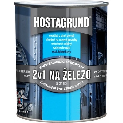 Hostagrund 2 v 1 na železo S2160 0,6L 0280 palisandr