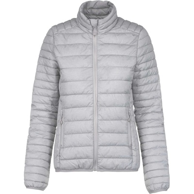 Dámská prošíváná bunda Padded stříbrný stín