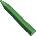 Jovi Jumbo Easy Восъци Light Green 12 бр (97304)