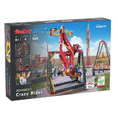 Конструктор Fischertechnik Crazy Rides, 4 модела, 364 части, над 8г (569019)