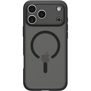 Spigen Magsafe Противоударен Калъф за iPhone 17 Pro Max, Spigen Ultra Hybrid Frost Case, Черен (ACS10285)