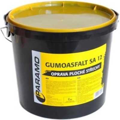 Parapetrol Gumoasfalt SA12 - Asfaltová farba na ploché strechy 10kg