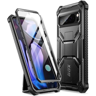 SUPCASE Противоударен Калъф за Google Pixel 9 Pro XL, Supcase Iblsn ArmorBox, Черен (843439151543)