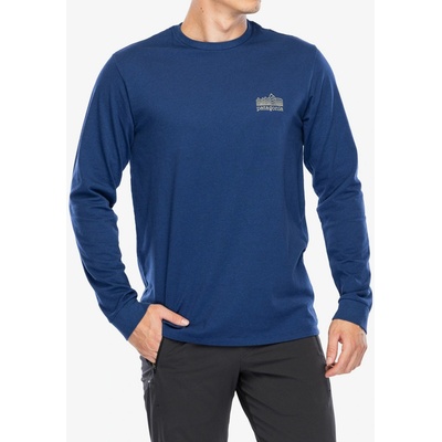 Longsleeve Patagonia L/S Strataspire Responsibili-Tee clement blue