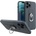 HQWear Силиконов кейс Ring Case с държач за Xiaomi Redmi Note 10 / Redmi Note 10S, тъмносин (9145576216071)