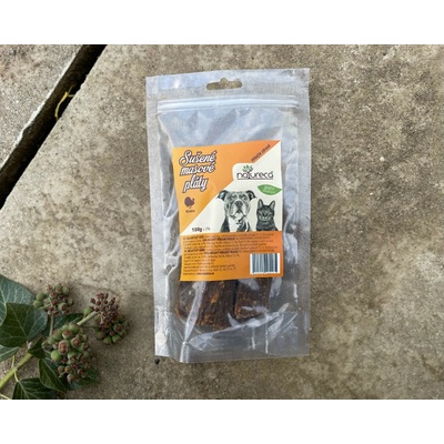 NATURECA pochúťka Mäsové pláty Morka 100% mäso 100 g