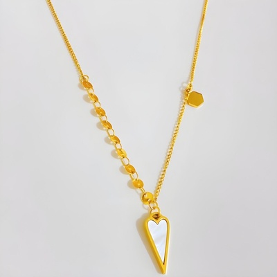 HARAHU Колие ge-20590 - Златен kp20590 (ge-20590)