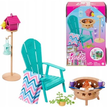 Mattel Barbie stylový nábytek zahradní nábytek
