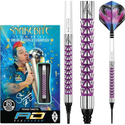 Red Dragon Peter Wright Snakebite Vyper 20g soft 90%