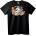 NOONEBRAND Тениска с аниме сърце - 2XL, Black