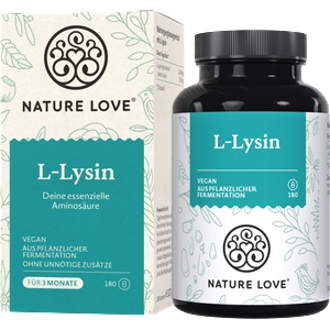 Nature love L-лизин - 180 капсули