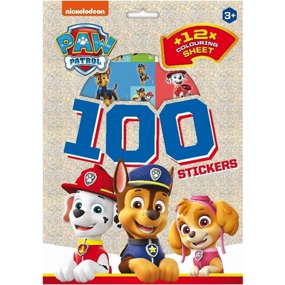 Set omaľovánkový so samolepkami Paw Patrol