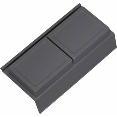 GOLLINUCCI Koupelnový organizér s příslušenstvím 270mm 122x242x69mm antracit (GOLLINUCCI Koupelnový organizér s příslušenstvím 270mm 122x242x69mm antracit)