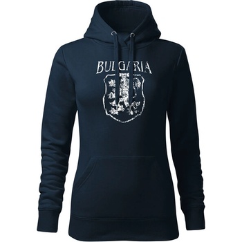 Image 1 of DRAGOWA дамски суитшърт с качулка Герб, тъмно син (37470)