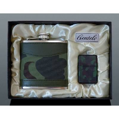 Súprava ARMY ploskačka 180 ml so zapaľovačom