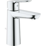GROHE BauEdge - Смесител за мивка с изпразнител, хром 23759000 (23759000)