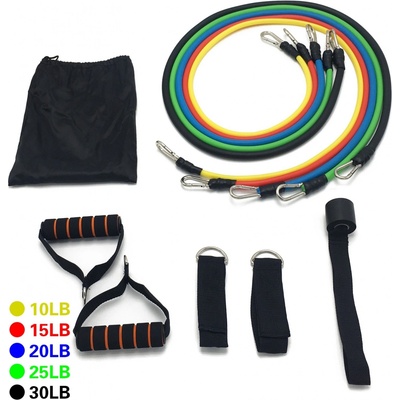 Fitshape fitness set resistenční gumy