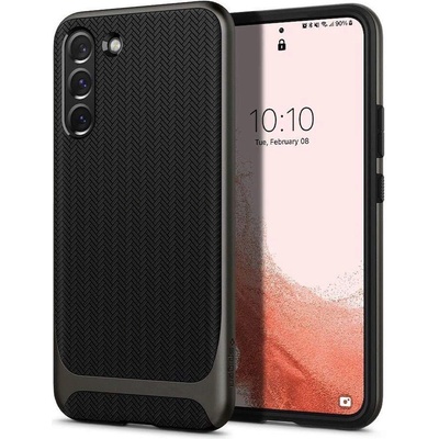 Spigen Neo Hybrid Case - хибриден кейс с висока степен на защита за Samsung Galaxy S22 (сив)