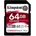 Kingston SDXC Canvas React Plus 64GB UHS-II/U3/C10 (SDR2/64GB)