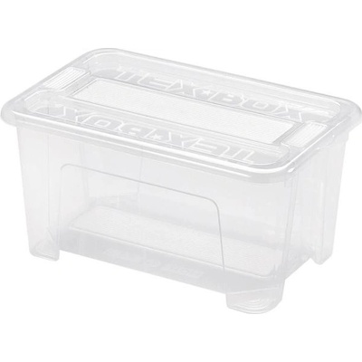 Heidrun Plastový úložný box s vekom TexBox 4,5l