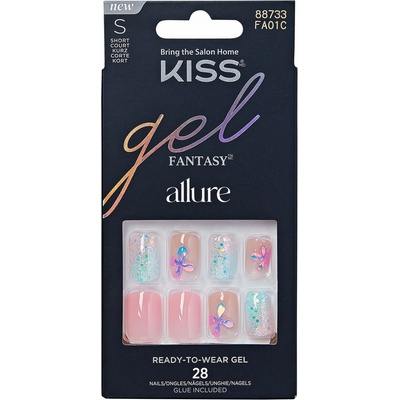 KISS Gélové nechty Gel Fantasy Allure Variation 28 ks