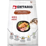 ONTARIO Cat Sterilised 7+, 2 кг