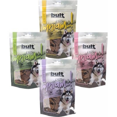 BULT Chipsy MIX 4 příchutí pochoutka pro psy 4 x 100 g