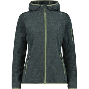 CMP Дамско поларено яке CMP Women's Jacket Fix Hood 3H19826A Fleece jacket - Jungle - размер 40 (EU) (105-7520-0414)