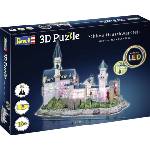 Revell 3D Пъзел Revell - Замъкът Нойшванщайн с LED осветление (00151)