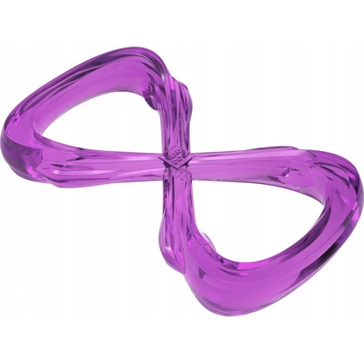 Waudog preťahovadlo osem termoplastický 20 cm fialová