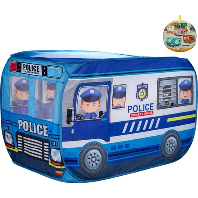 Mikro trading Látkový dětský stan Policejní auto