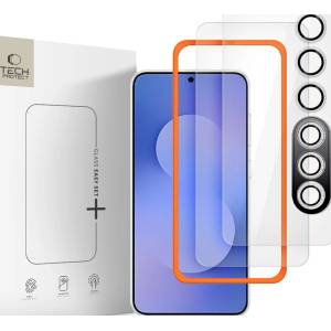 Tech-Protect easy set+ 3-ОПАКОВКИ galaxy s25 fe ПРОЗРАЧЕН (5906302332762)