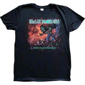 Iron Maiden From Fear to Eternity Album Тениска с къс ръкав Black 2XL (IMTEE20MB05)