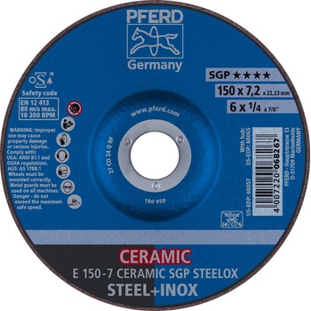 Pferd Brusný kotouč 150 x 7,2 x 22,23 mm 4007220068267