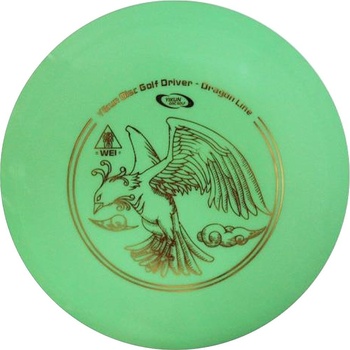 Discgolf View Driver Dragon Line green