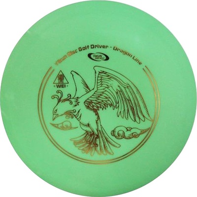 Discgolf View Driver Dragon Line green