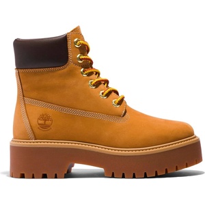 Timberland Дамски ежедневни боти Timberland Women's Stone Street 6 Inch Lace Up WP Boot Casual boots - Wheat - размер 37 (EU) (126-0266-0112)