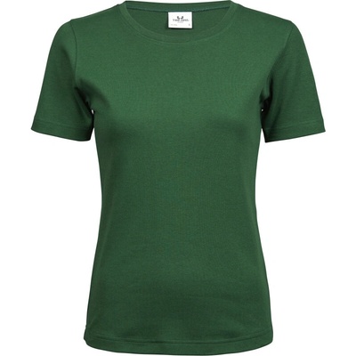 TeeJays Interlock TJ 580 COT-18058007401 Zelená forest