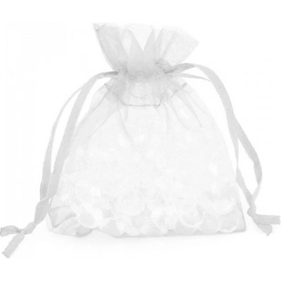 Paper Design Dárkový sáček organza 9 x 12 cm - stříbrná - 9630