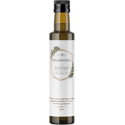 Nordic Pure Масло от пшеничен зародиш, студено пресовано, осигурява чист витамин Е, 250 ml (NP-WEIZENKEIMOEL-2 NVS)